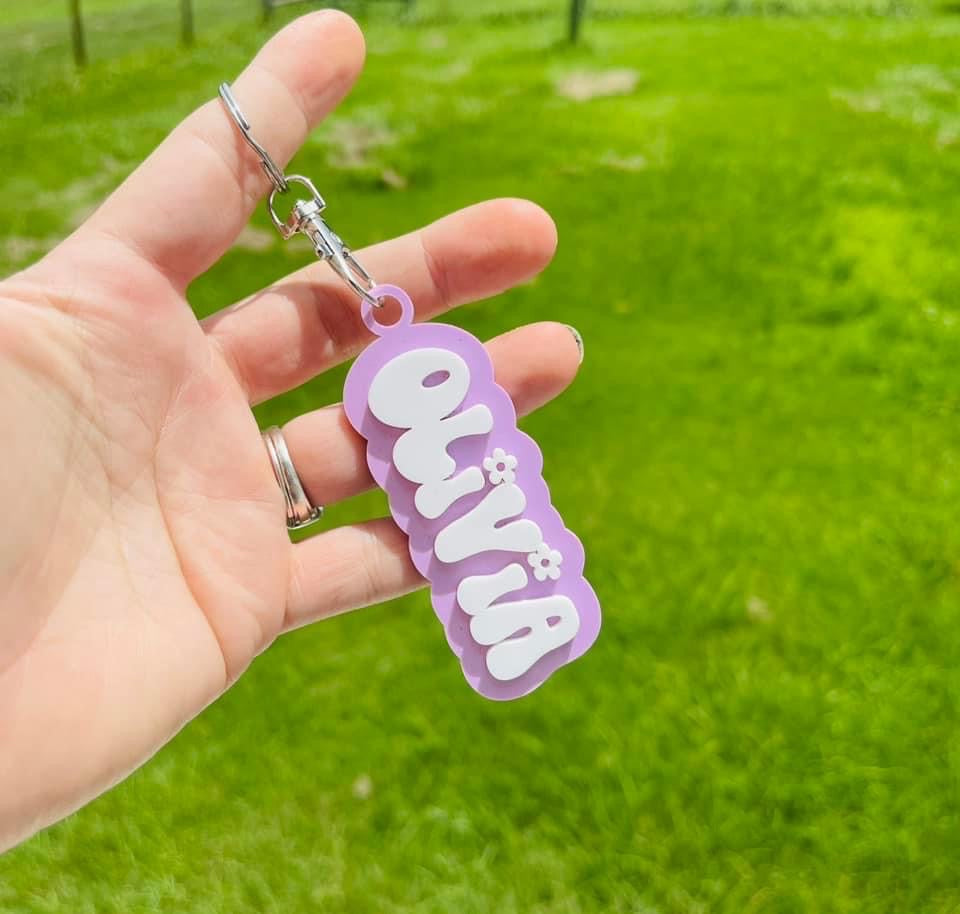 Name Keychains