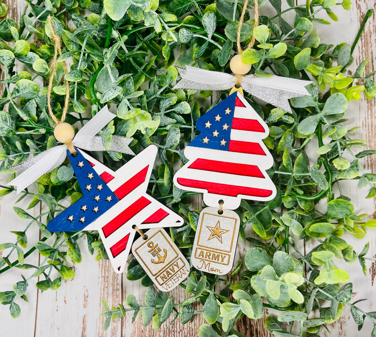 Patriotic Military Ornament