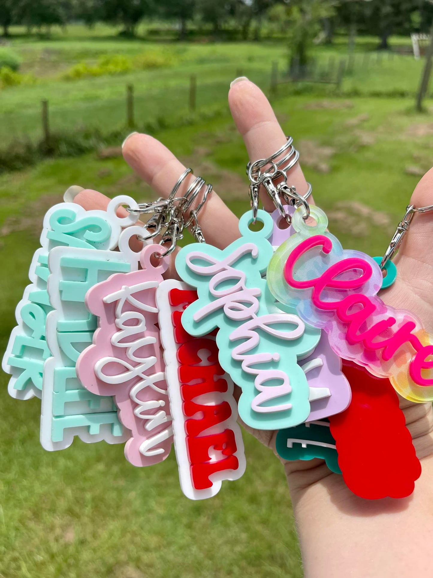 Name Keychains