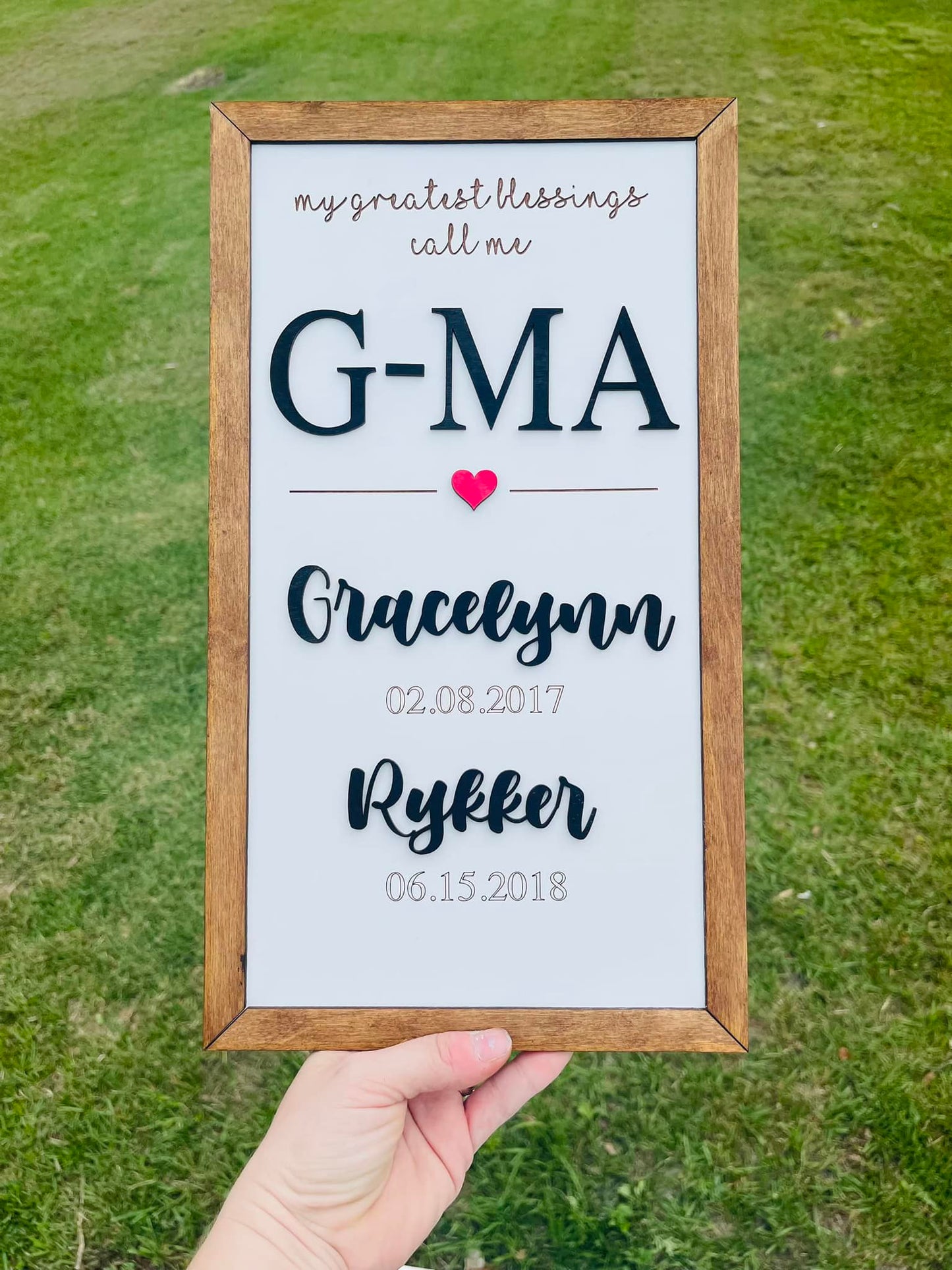 My Greatest Blessings Sign