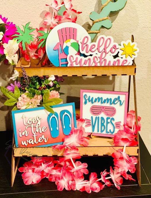 Summer Tier Tray