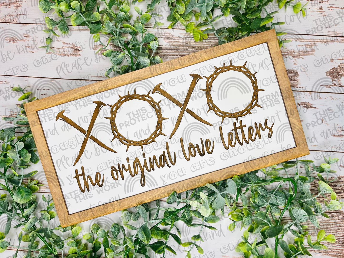 XOXO Wood Sign