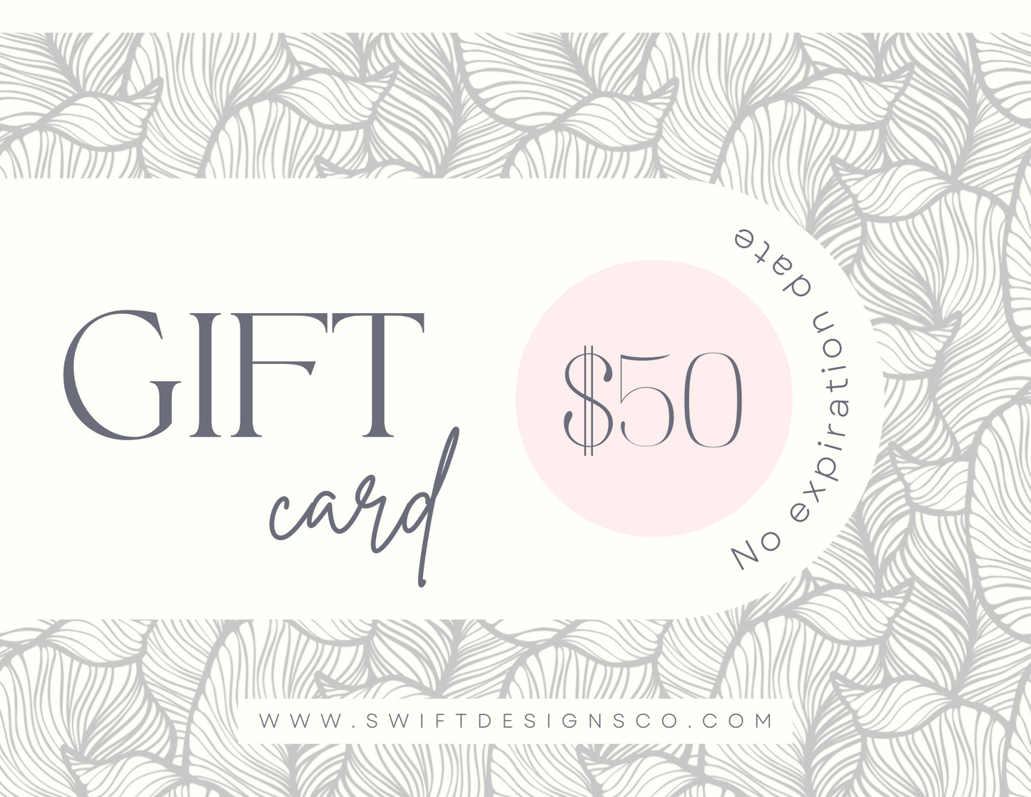 Swift Designs Co Gift Card