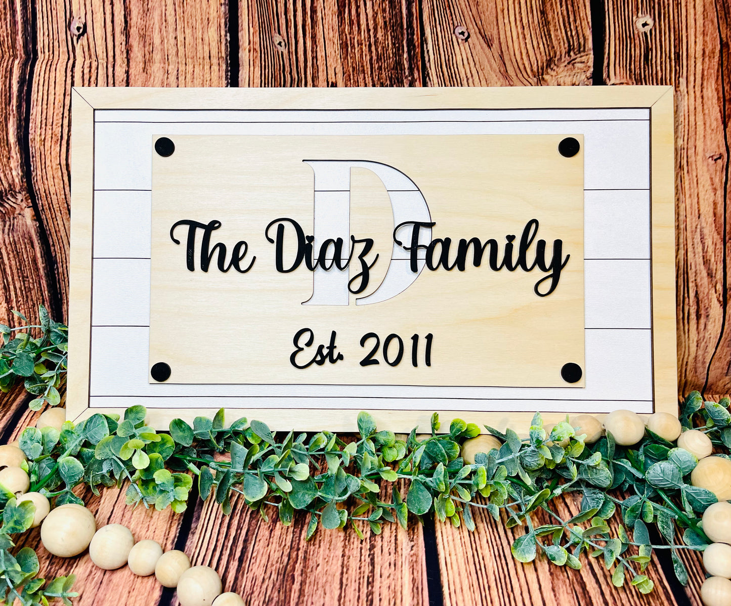 Family Shiplap Sign