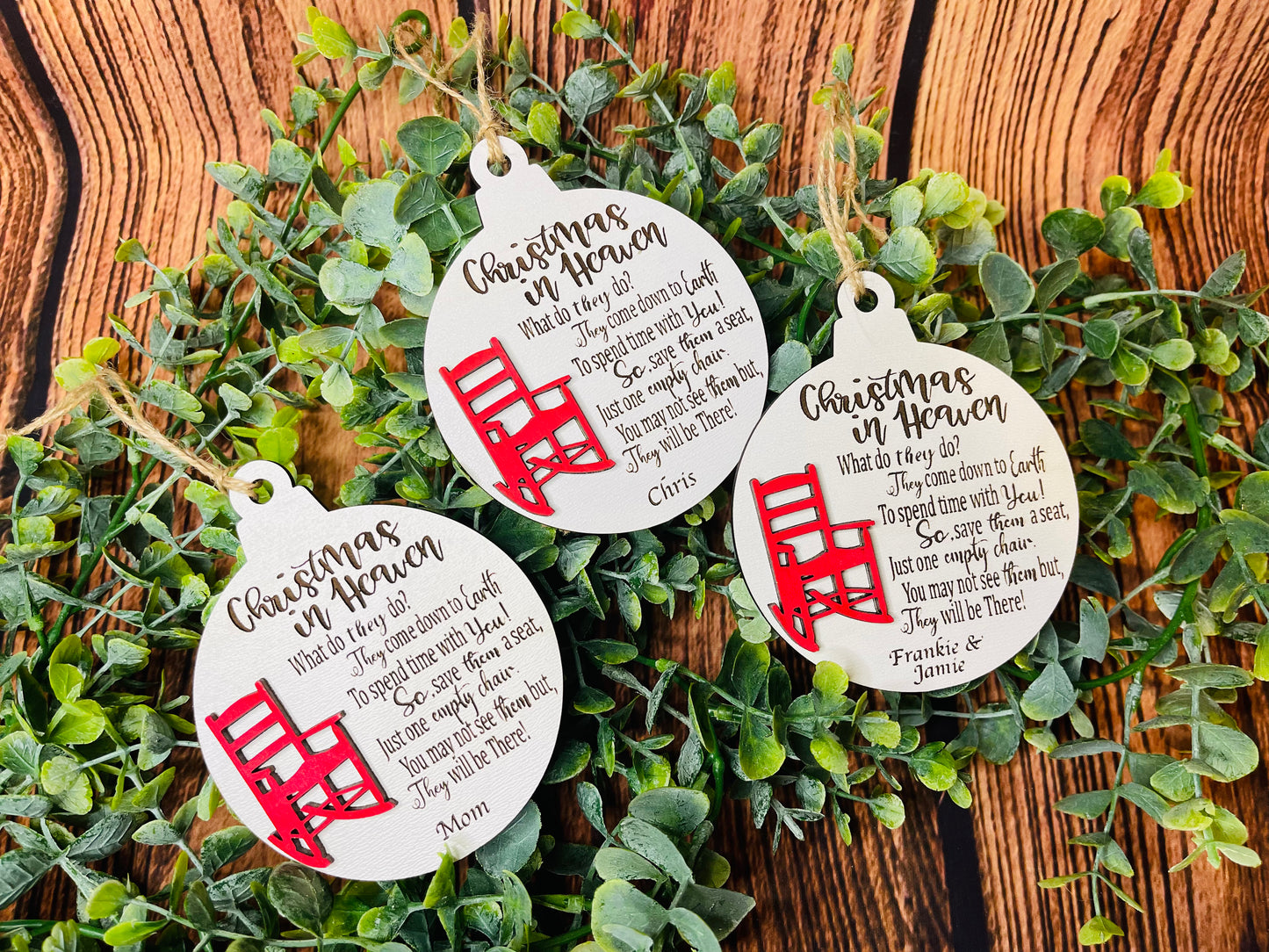 Christmas in Heaven Ornament