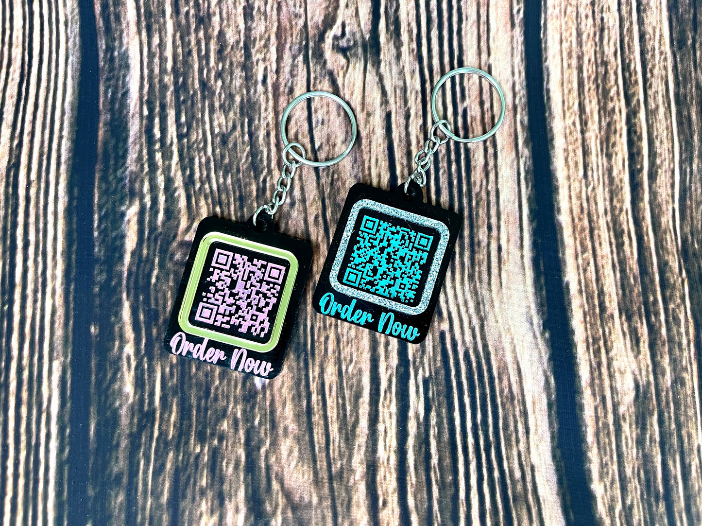 QR Keychain