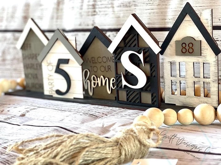 Interchangeable Standing Houses (5)