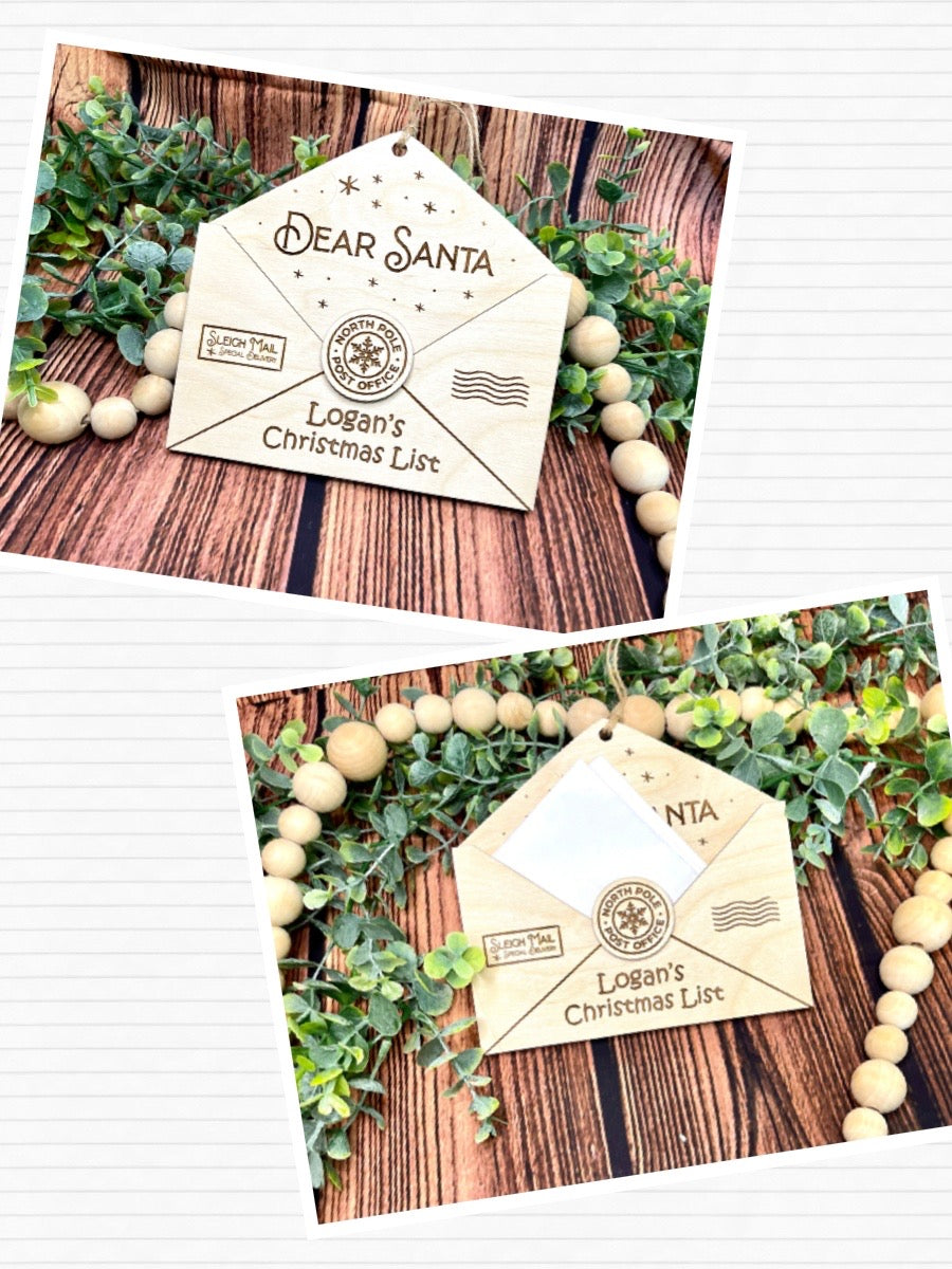 Christmas List Ornament