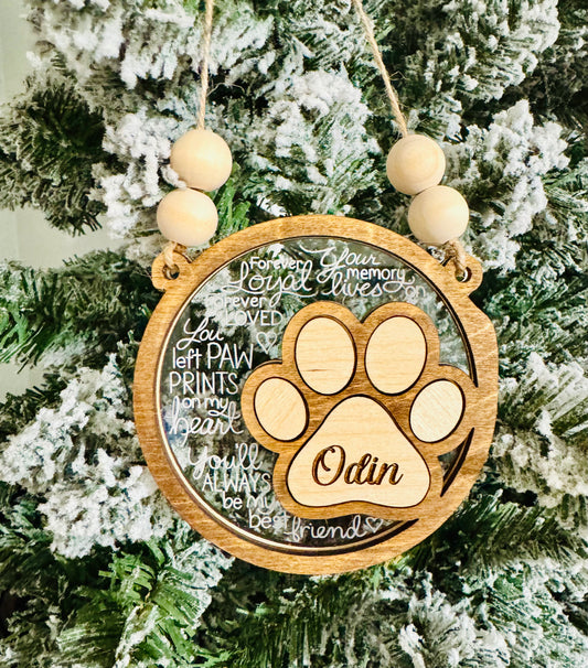 Pet Memory Ornament