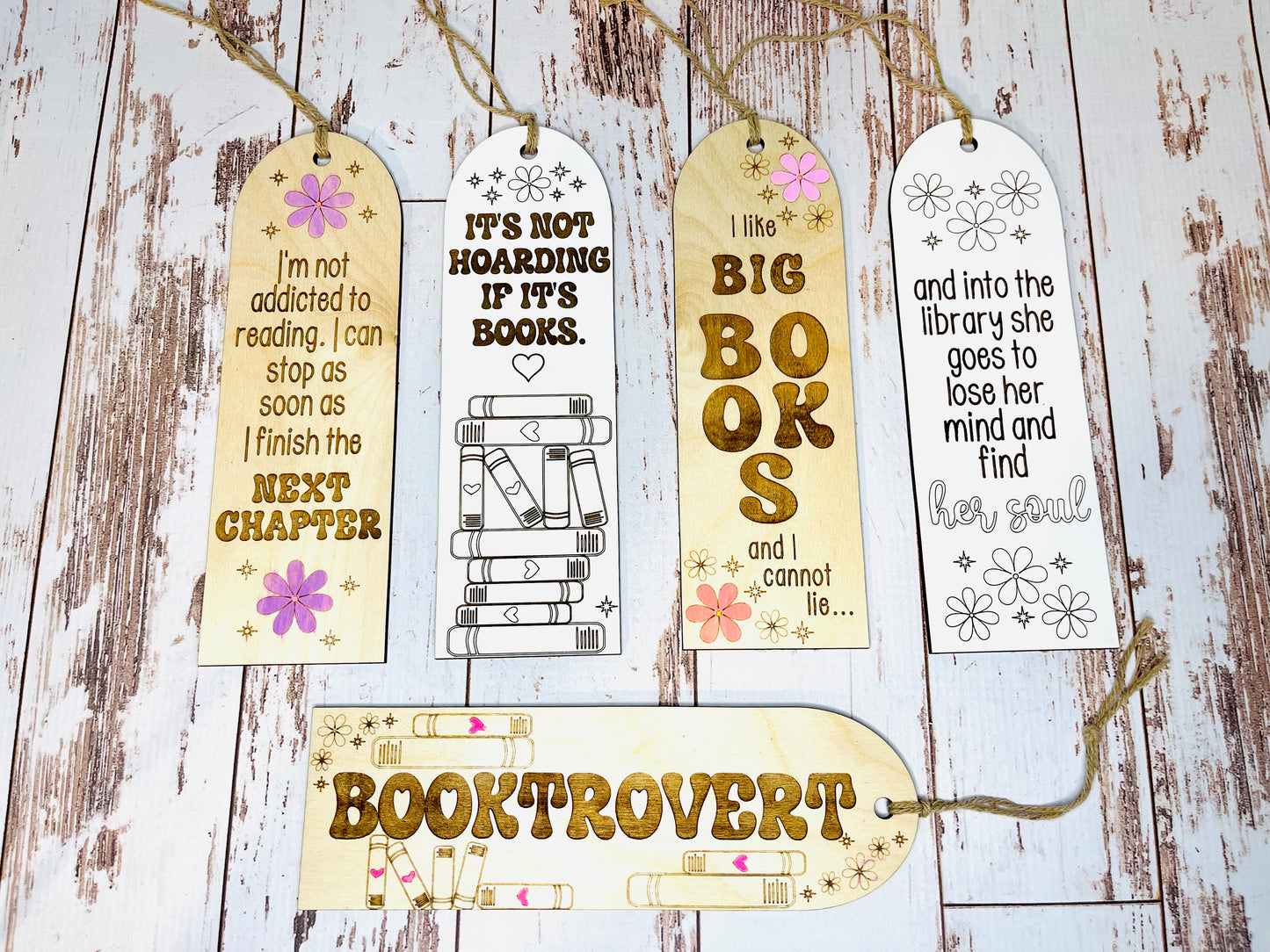 Book Themed Bookmarks