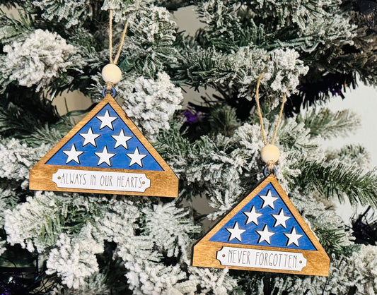 Memorial Flag Ornament