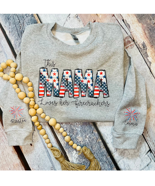 Patriotic Mama Sweatshirt