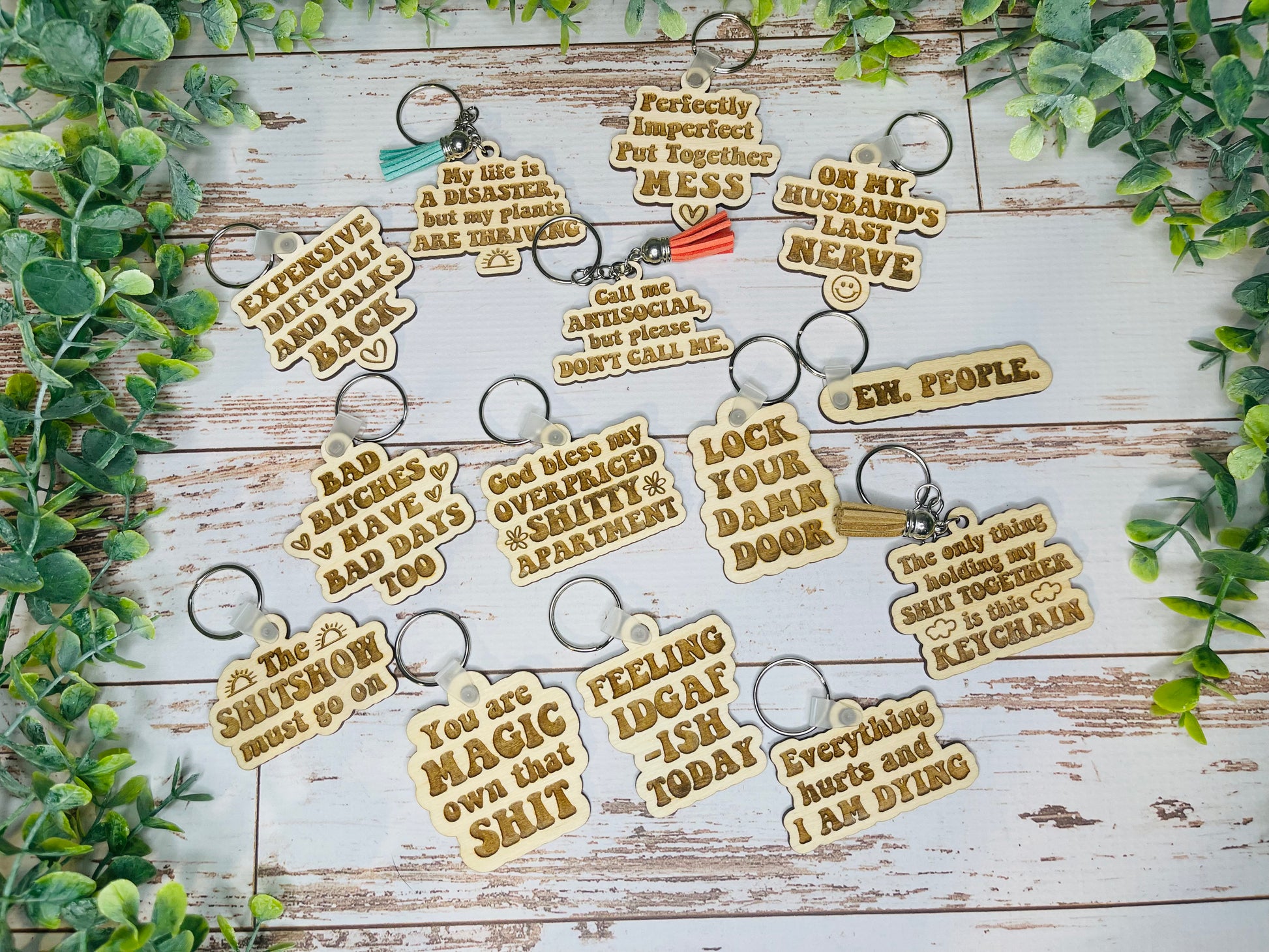Snarky Keychains – Swift Designs Co