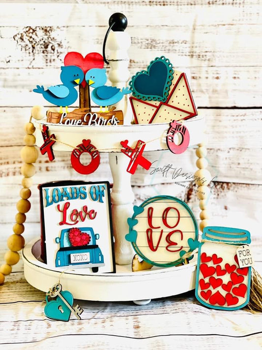 Loads of Love Tiered Tray