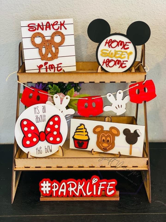 Park Life Tiered Tray